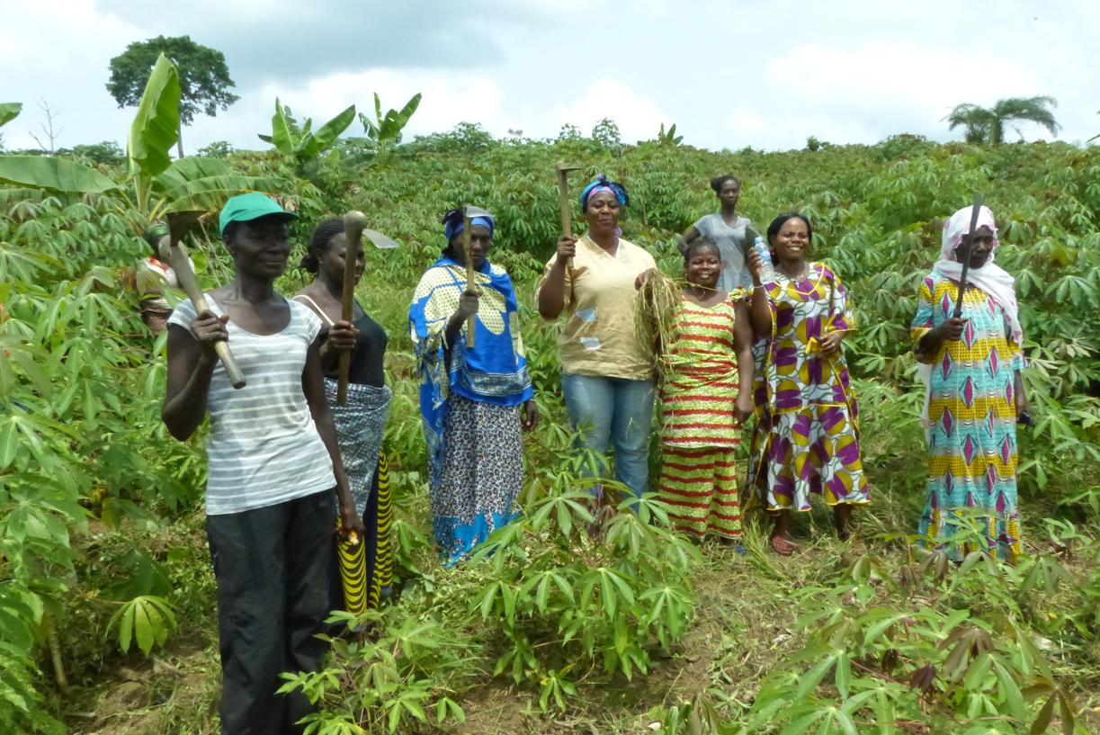 Happy family with clean water