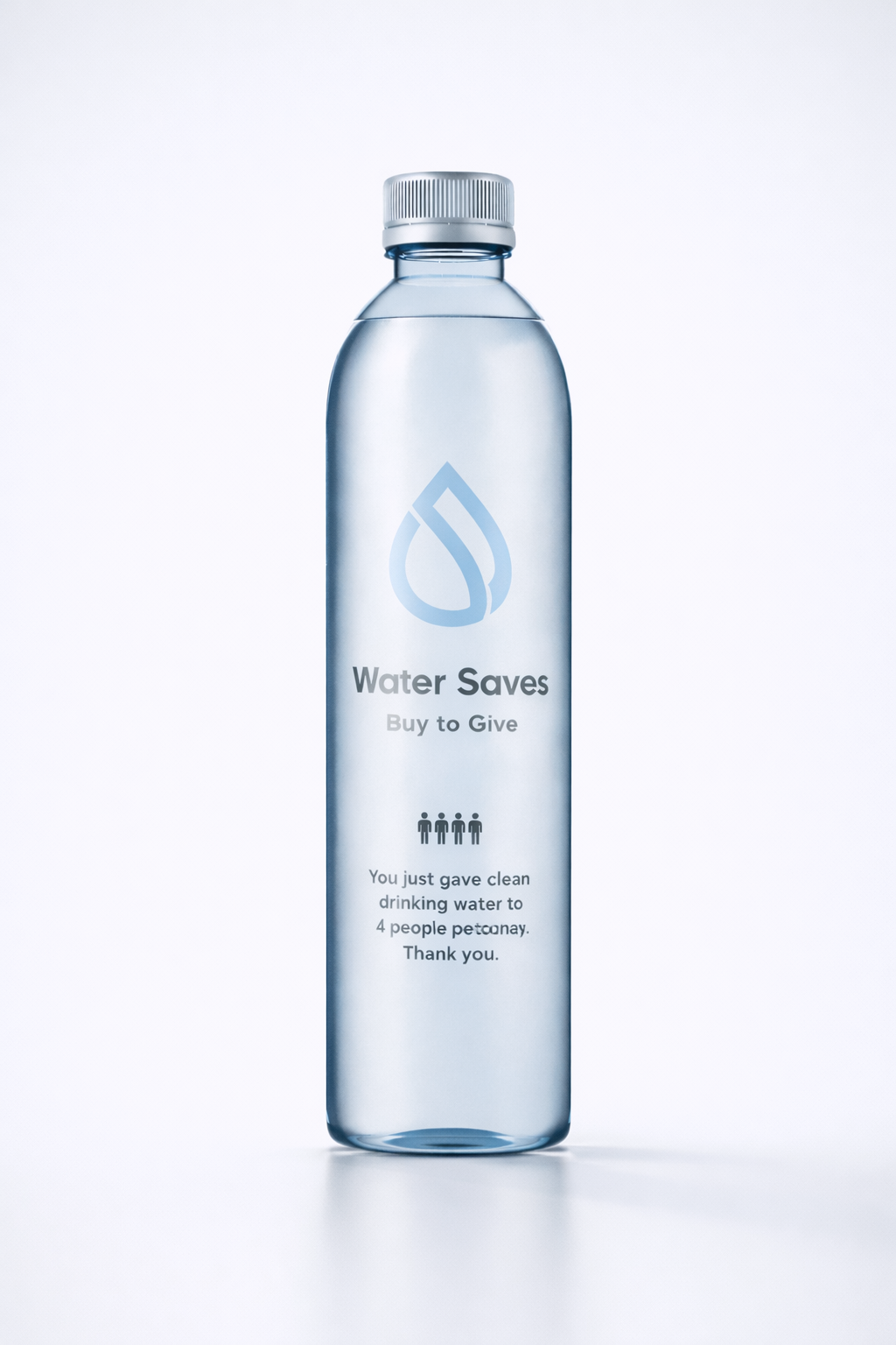 Water Saves bottle