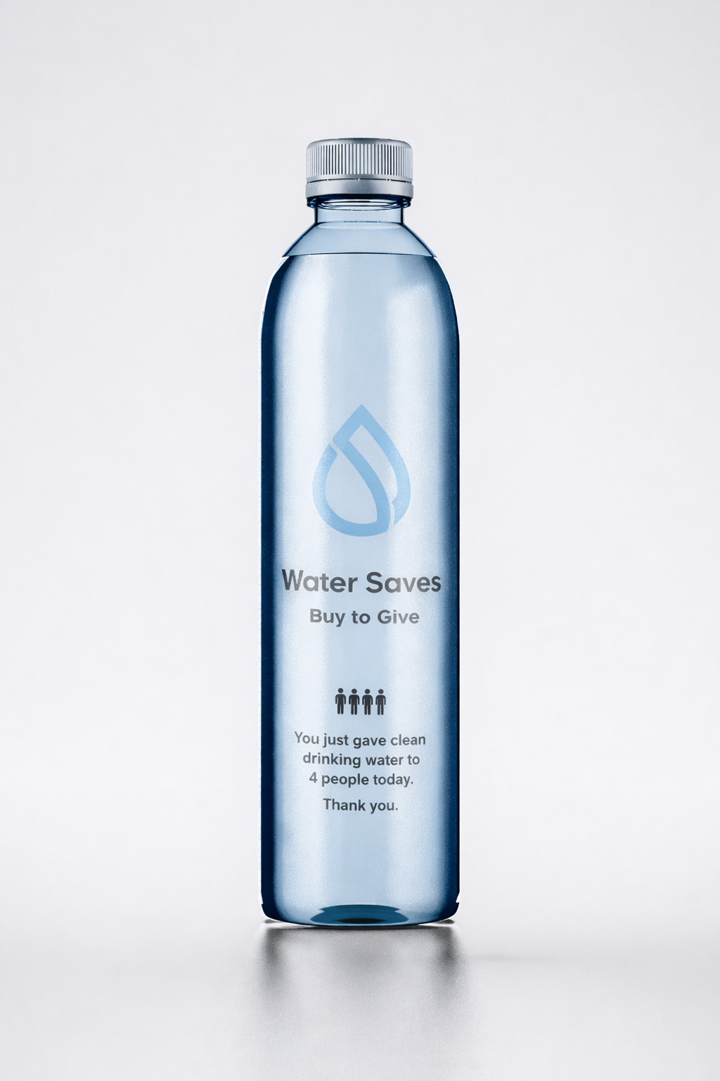 Water Saves bottle